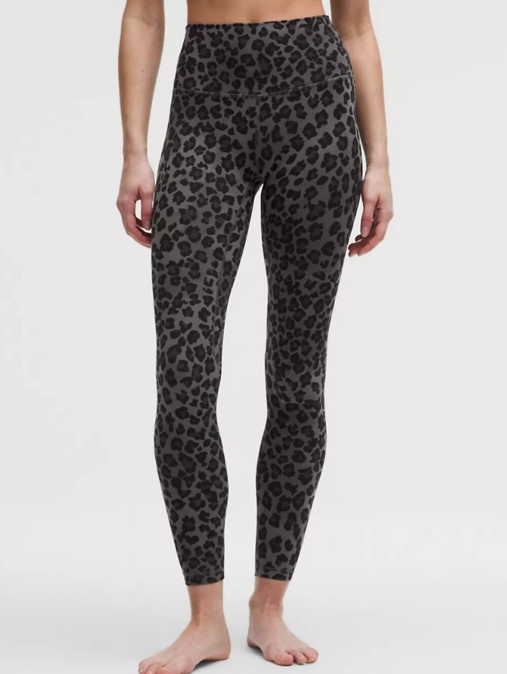 Luluemon Align High-Waist Leopard Print Workout Leggings